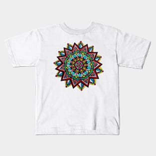 Vibrant Blossom Kids T-Shirt